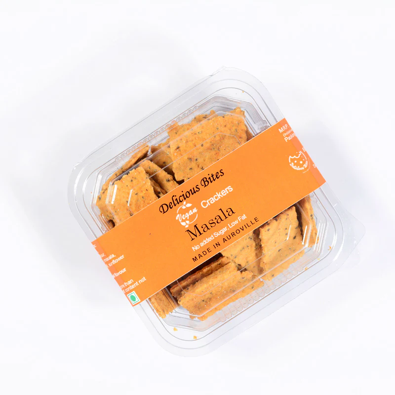 Masala - Vegan & Sugar Free Crackers - Image 2