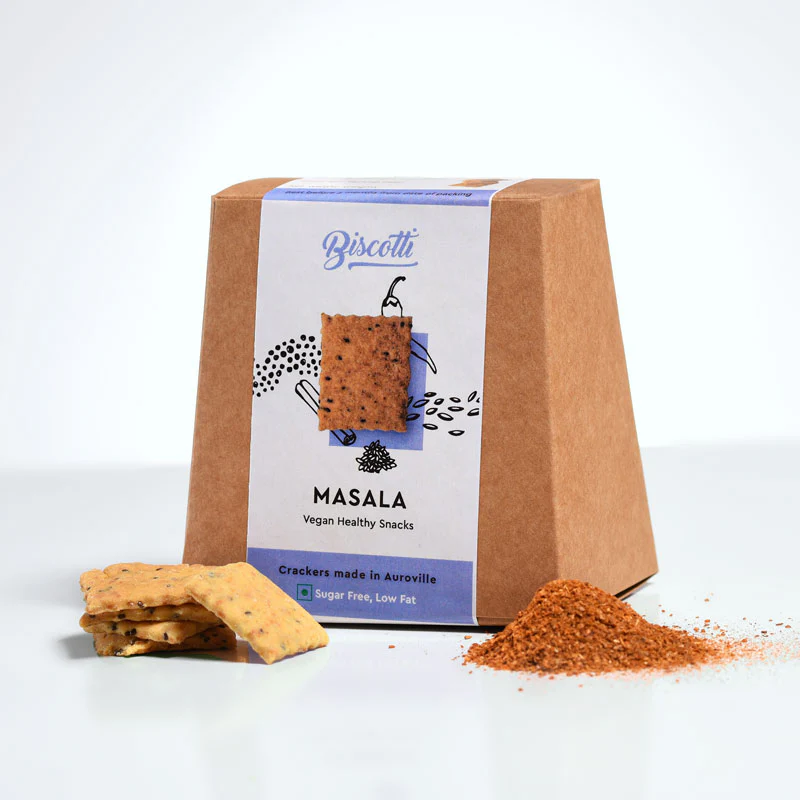 Masala - Vegan & Sugar Free Crackers - Image 3