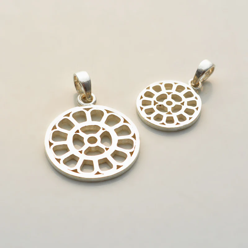 Mother Symbol Silver Pendant - Image 2