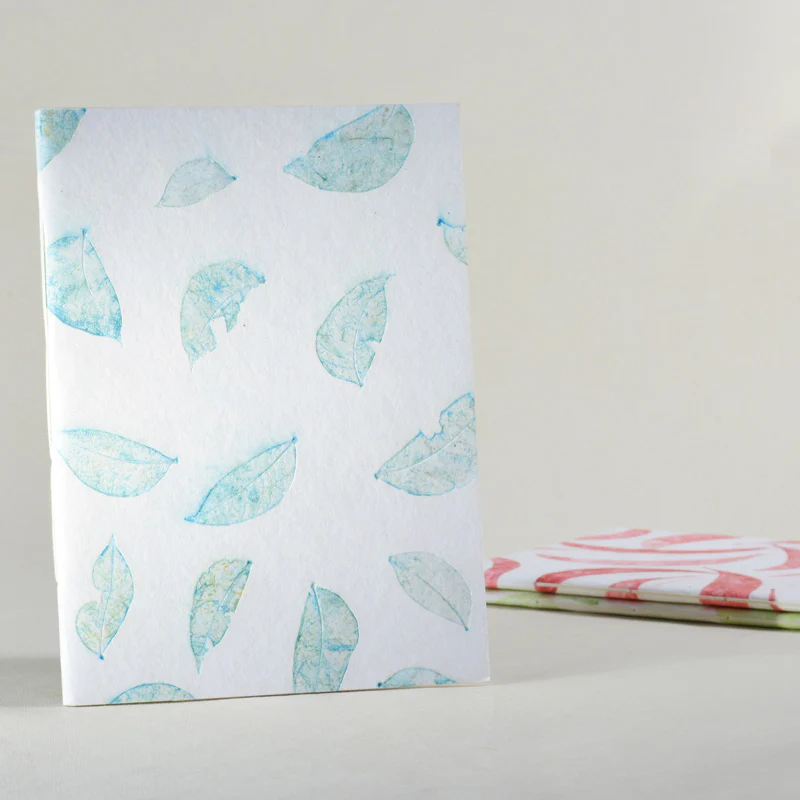 Notebook Painted  Leaves Collection - Sketchbook - Image 3