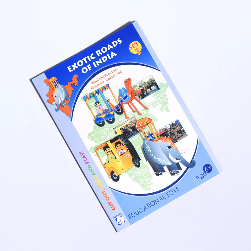 Exotic Roads of India Paper craft set - Set 1 - Image 2