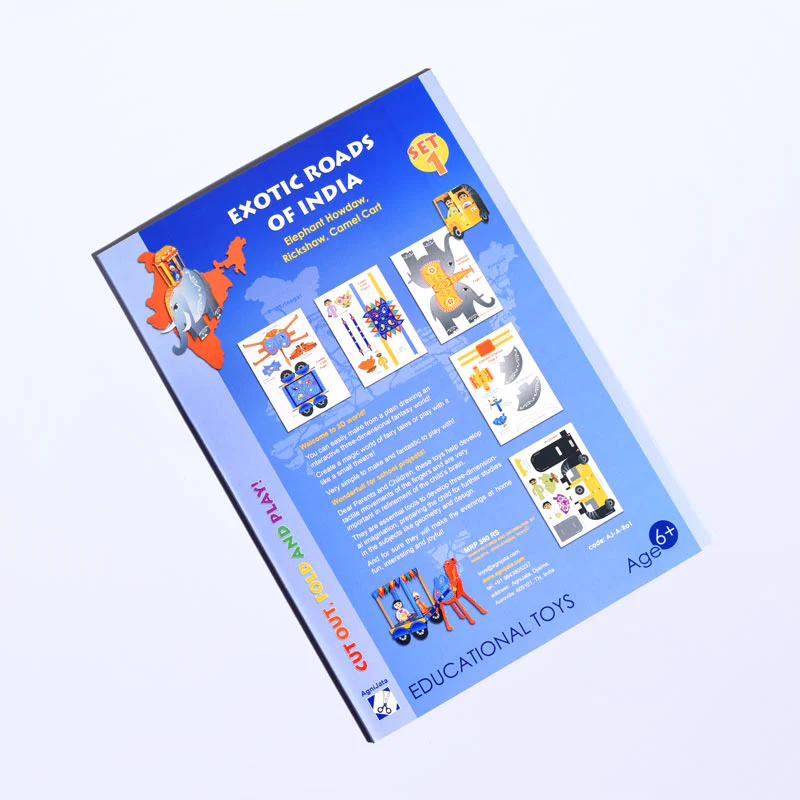 Exotic Roads of India Paper craft set - Set 1 - Image 3
