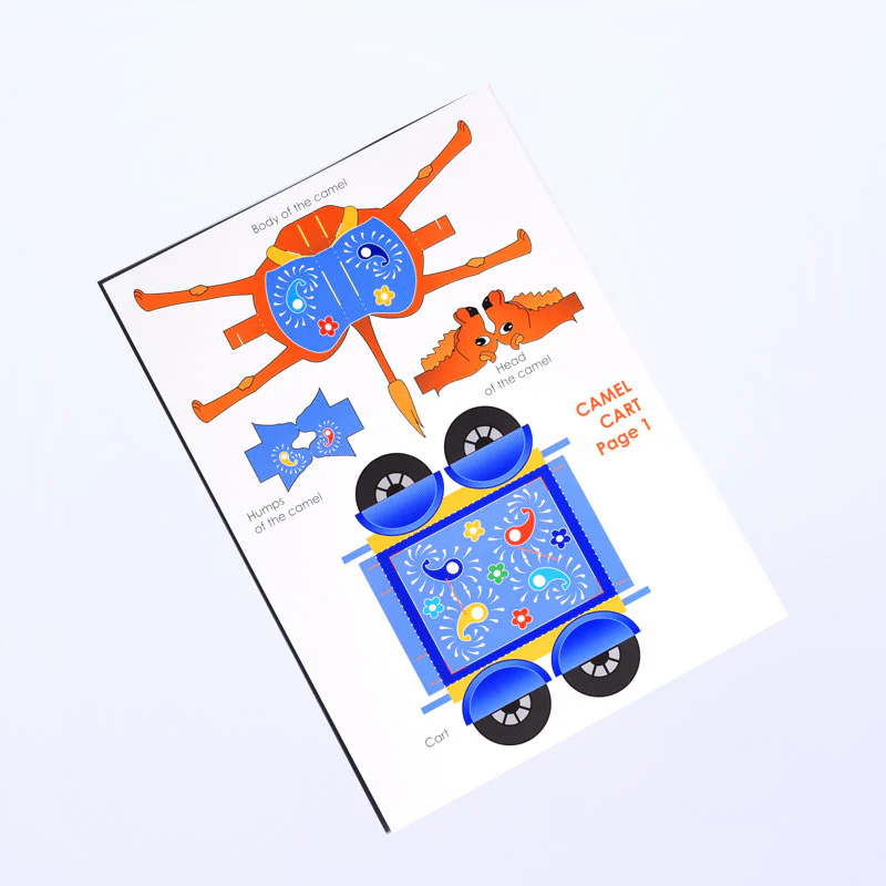Exotic Roads of India Paper craft set - Set 1 - Image 4