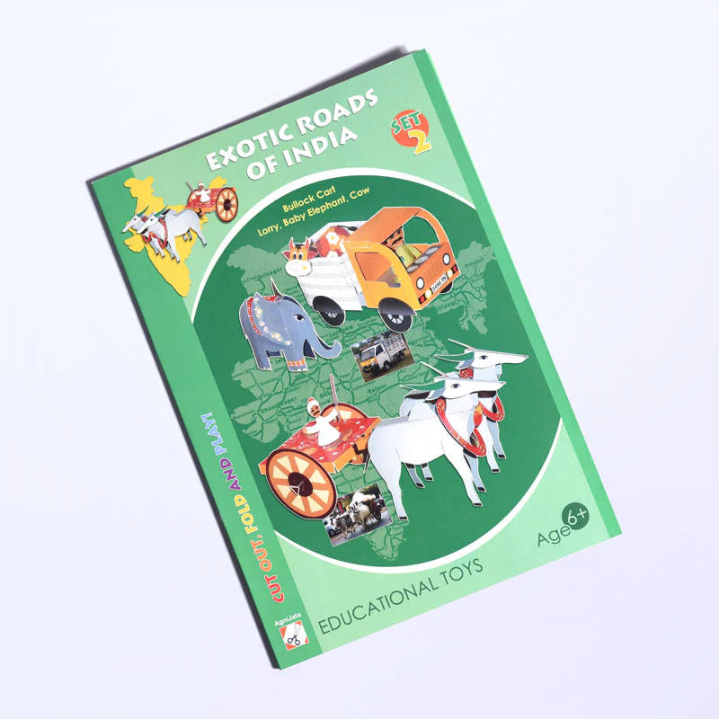 Paper craft set - Exotic Roads of India _Set 2 - Image 2