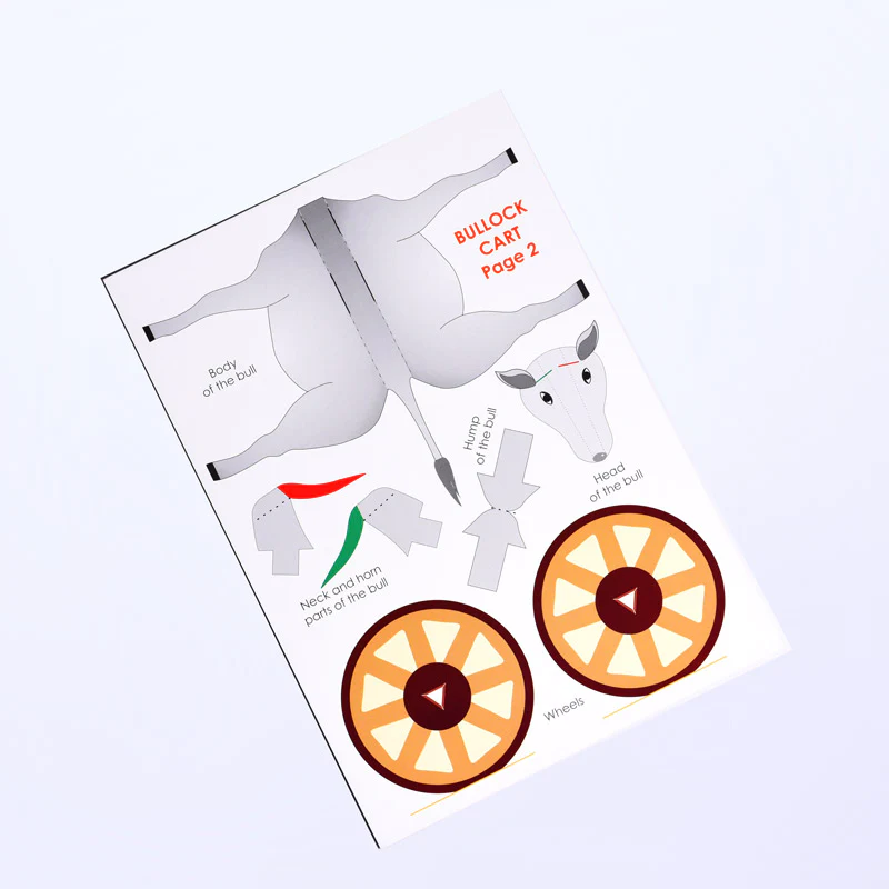 Paper craft set - Exotic Roads of India _Set 2 - Image 4