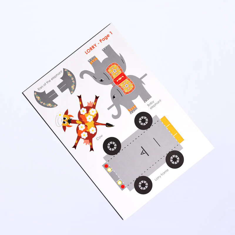 Paper craft set - Exotic Roads of India _Set 2 - Image 5