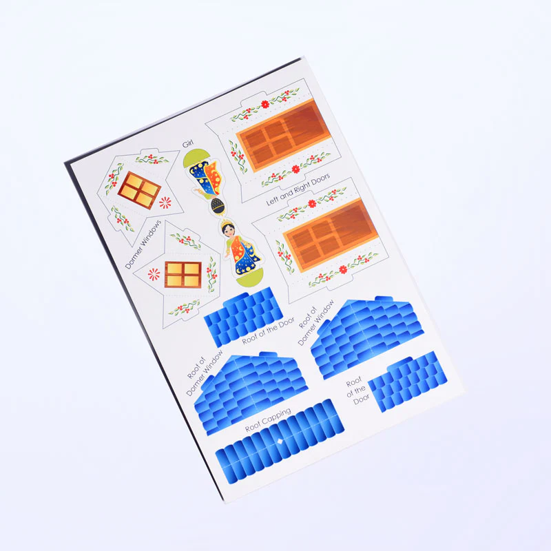 Paper craft set - Home Sweet Home - Image 5