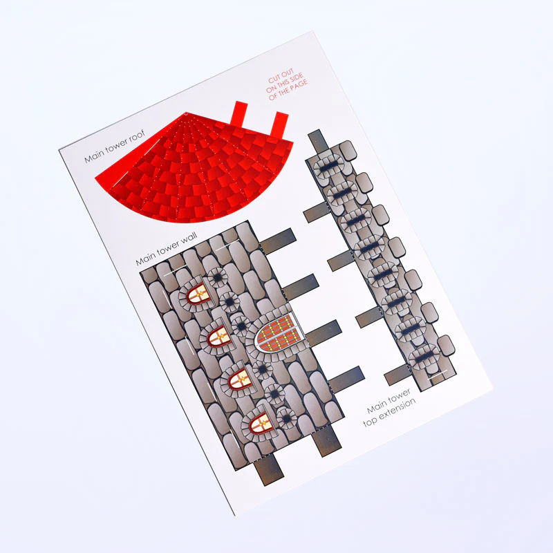 Paper craft set 'Middle Ages Fantasy' - Image 4