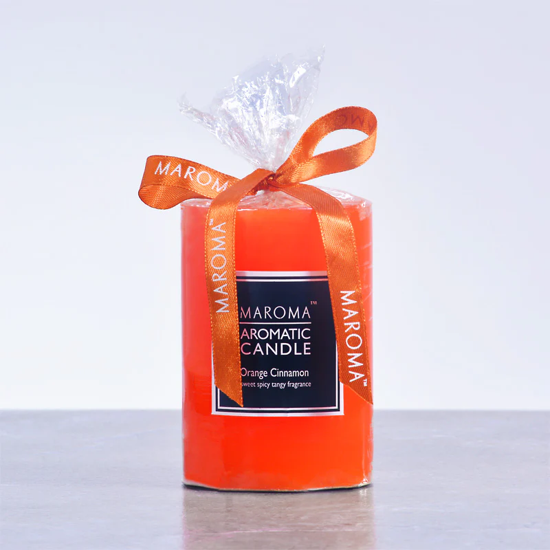 Perfumed Orange Cinnamon Candles - Image 4