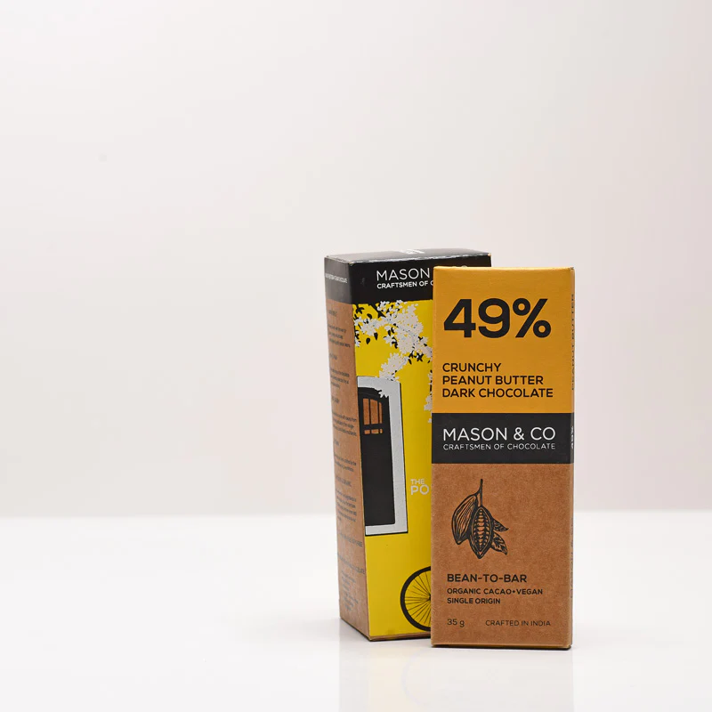 Pondy Yellow Vegan Chocolate Bars - Pack of 6 (35g) - Image 5