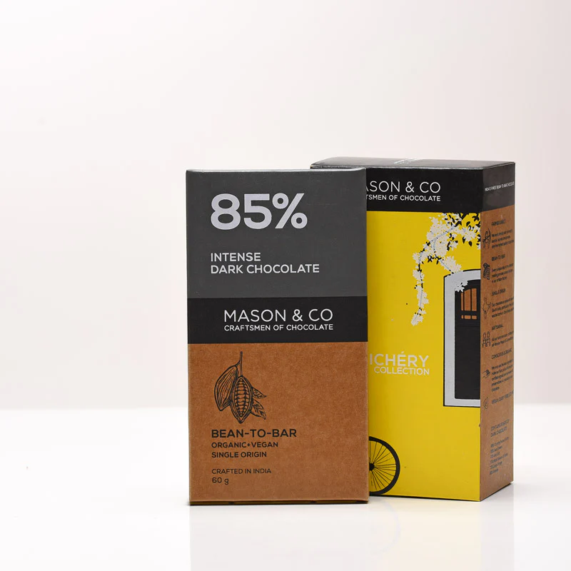 Pondy Yellow Vegan Chocolate Bars - Pack of 6 (60g) - Image 7