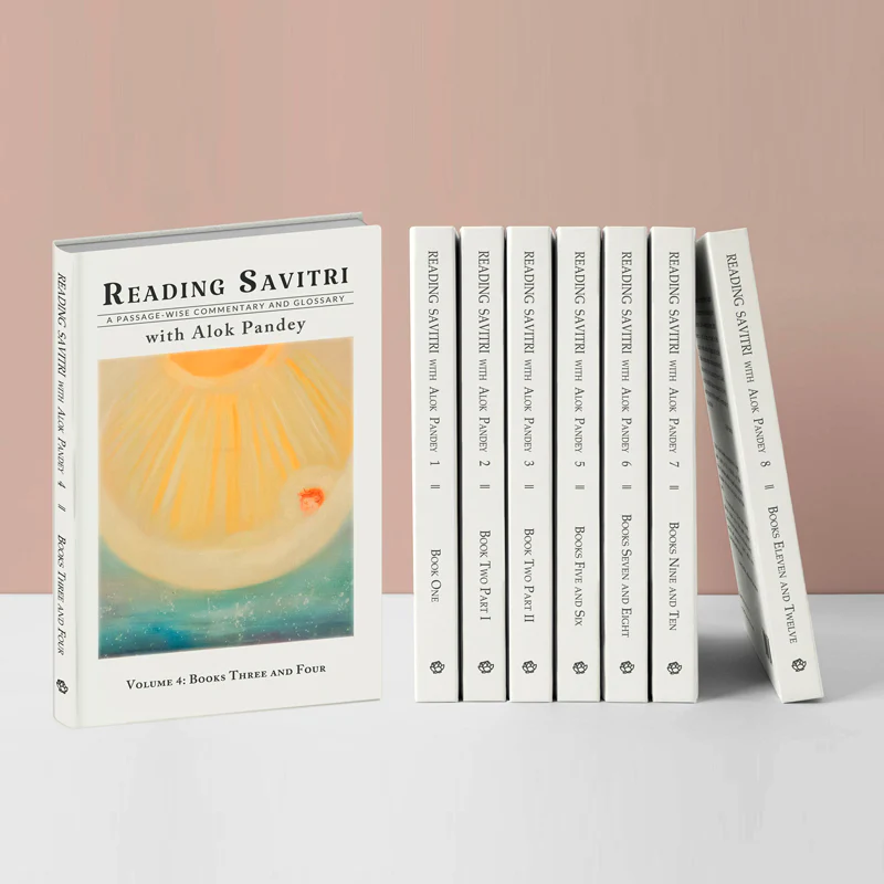 Reading Savitri with Alok Pandey - (Set of Eight Volumes)