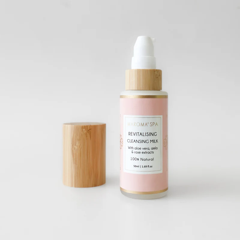 Revitalising Cleansing Milk – With Aloe Vera, Amla & Rose Extracts - Image 3