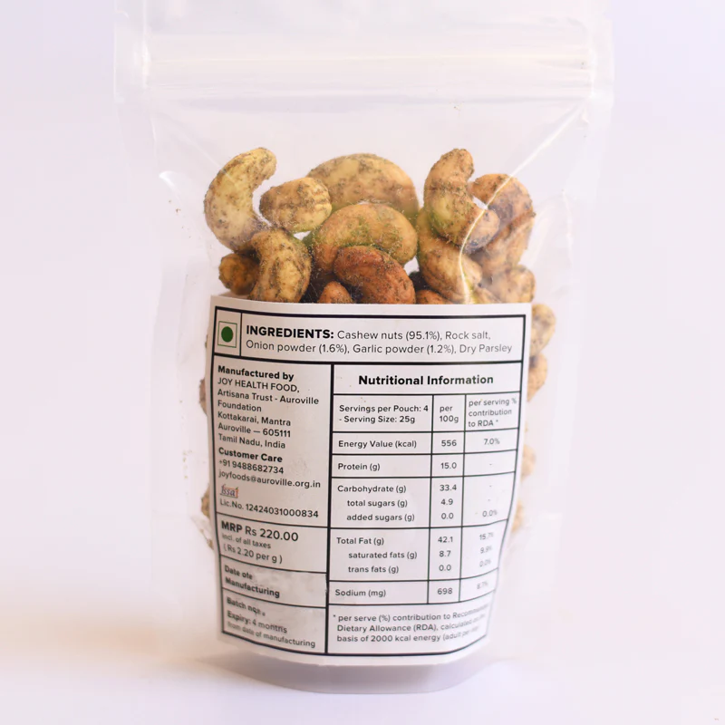 Roasted Cashews Onion Garlic - Image 4