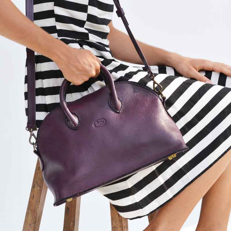 Santa Leather Handbag