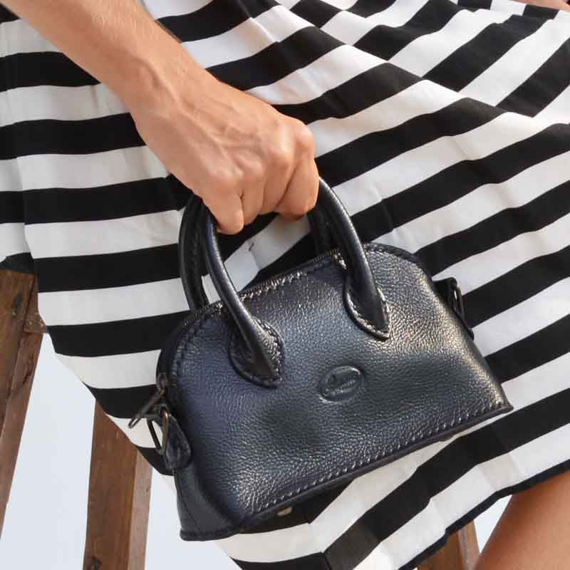 Santa Leather Handbag - Image 3