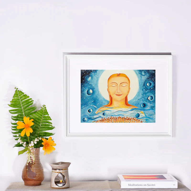 Savitri Art Painting - Countless Persons of One Self - Image 2