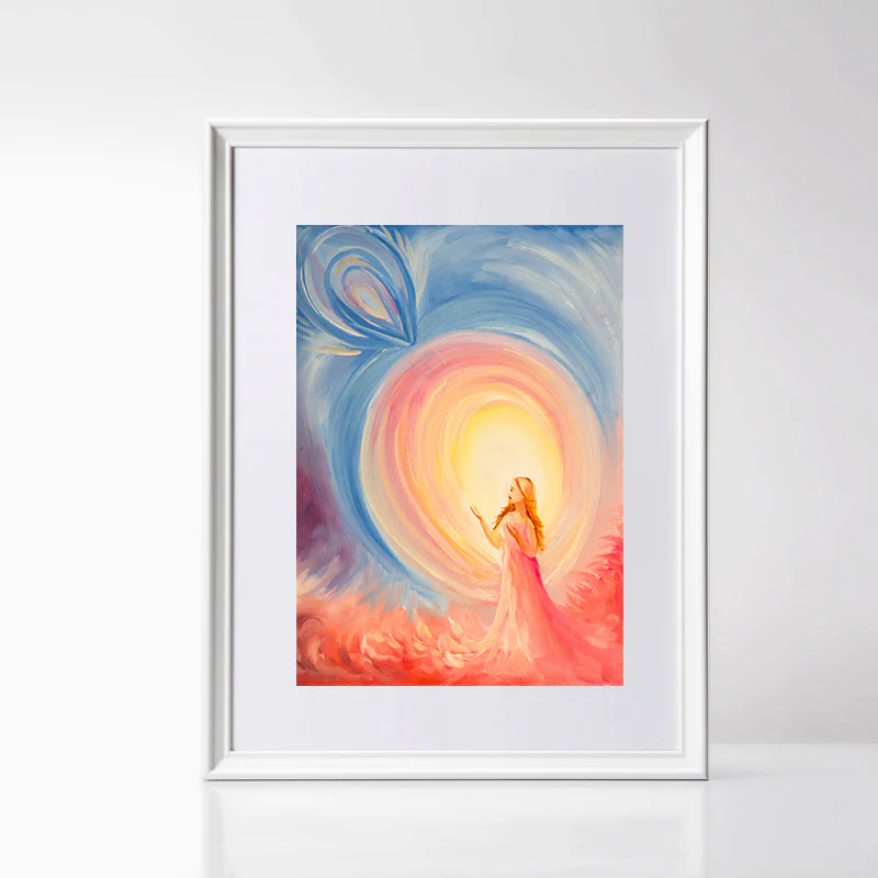 Savitri Art Painting - Divine Love