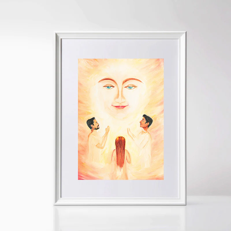 Savitri Art Painting - Grow Divine