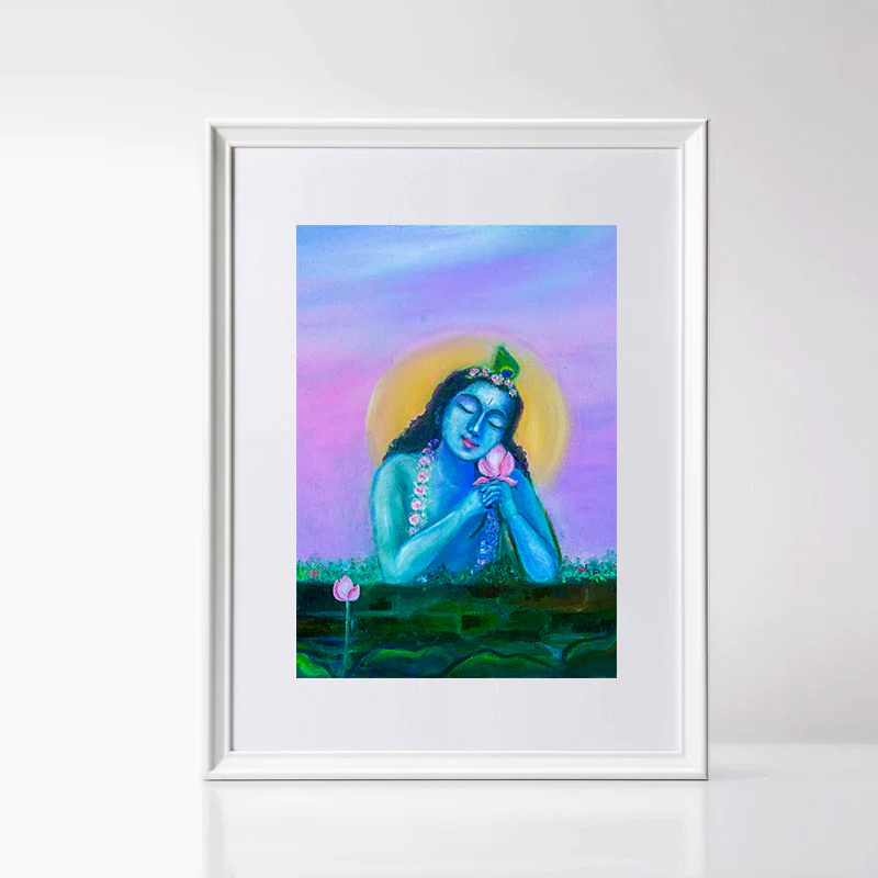 Savitri Art Painting - Hrudayavihari