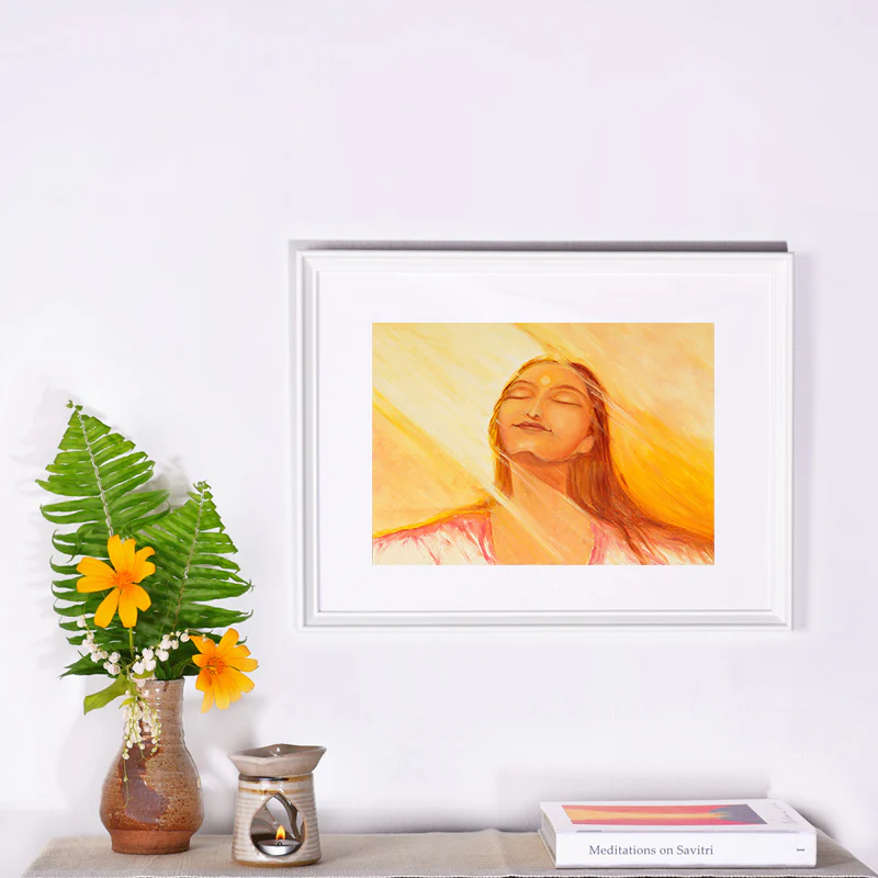 Savitri Art Painting - Immortalâs Bliss - Image 2