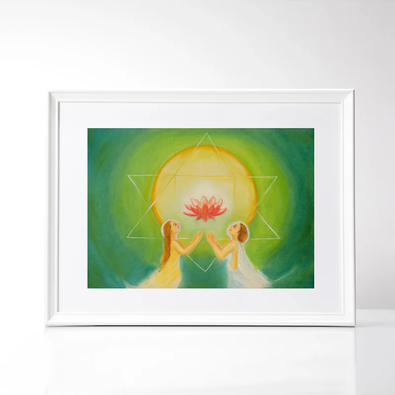 Savitri Art Painting - Soul Realization