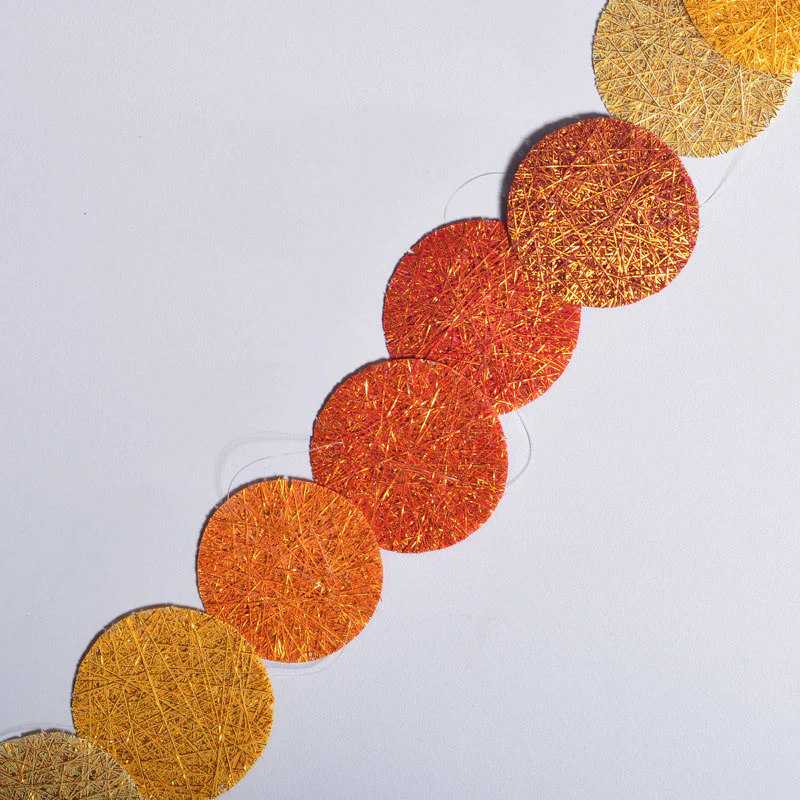 Silver And Gold Thread Garland - Image 4