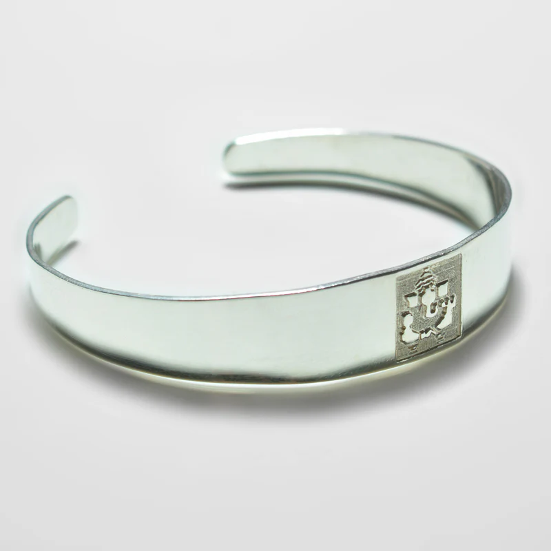 Silver Cuff Bracelet - Image 4