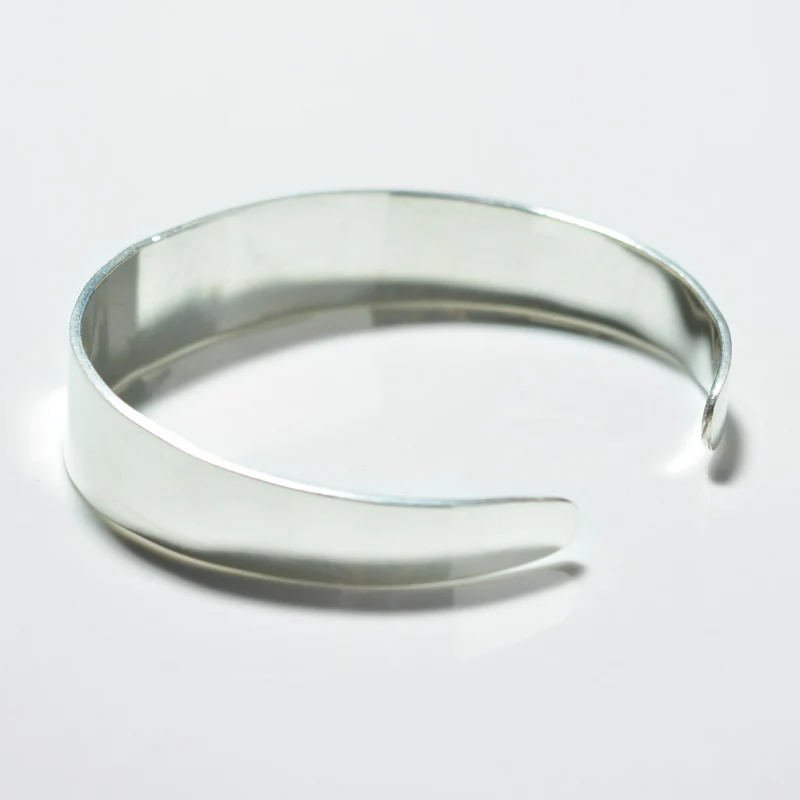 Silver Cuff Bracelet - Image 6