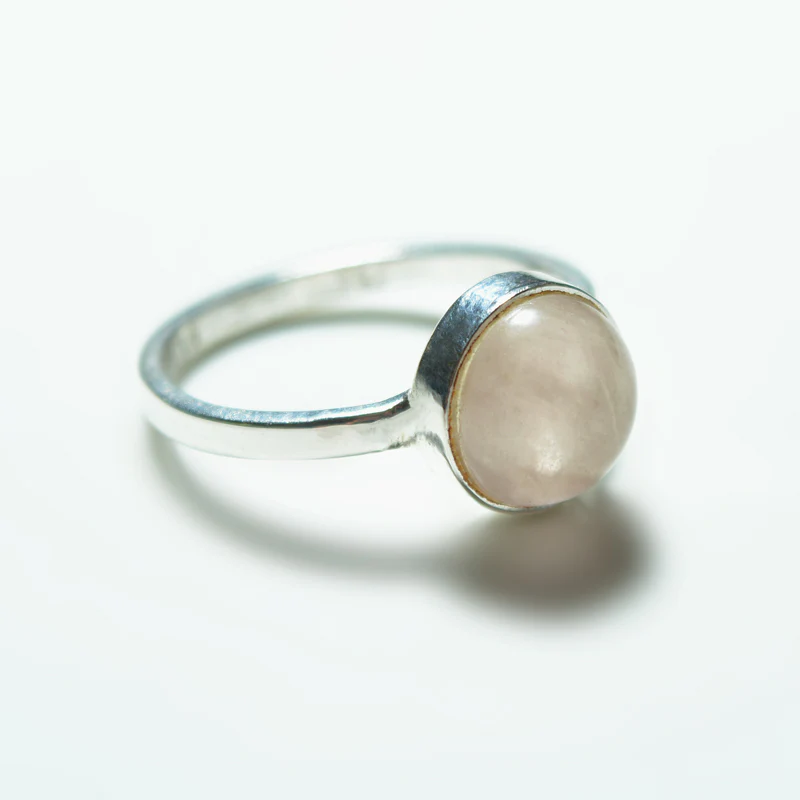 Small Silver Gemstone Ring - Image 14
