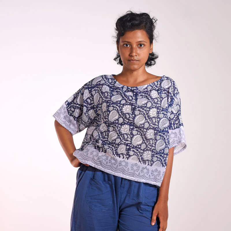 Sorrento Organic Cotton Blouse - Image 2