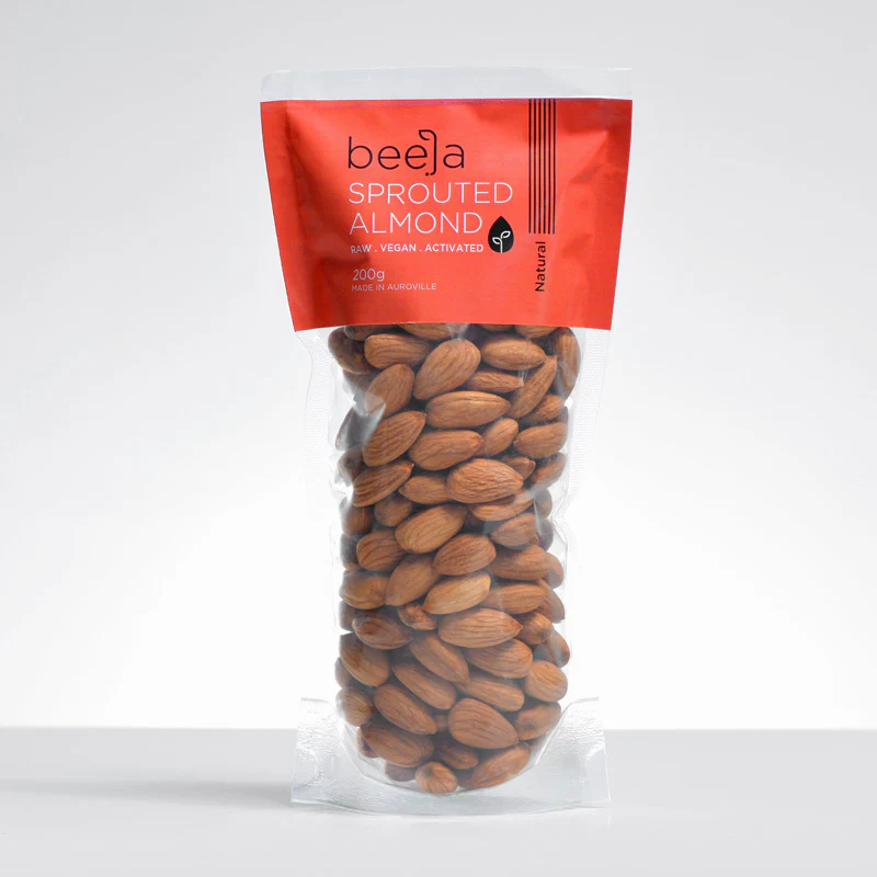 Sprouted Almonds – Natural - Image 3