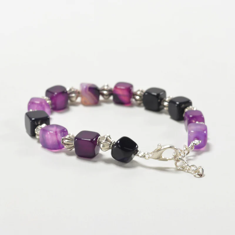 Square Agate Bracelet - Image 26