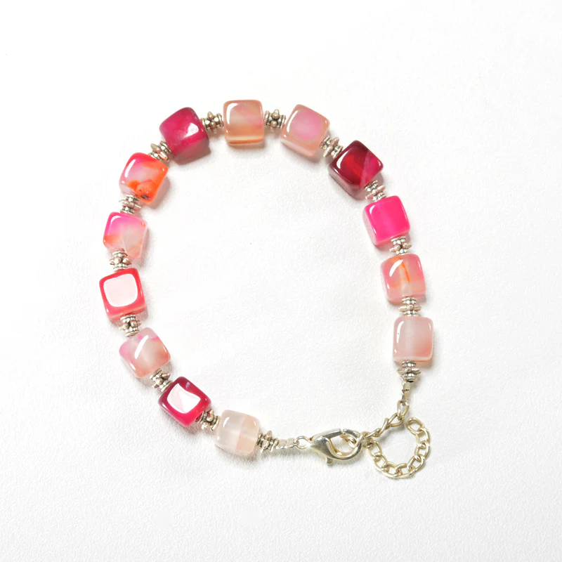 Square Agate Bracelet - Image 5