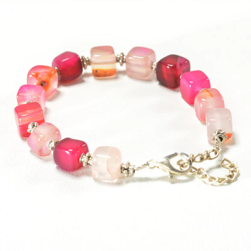 Square Agate Bracelet - Image 6