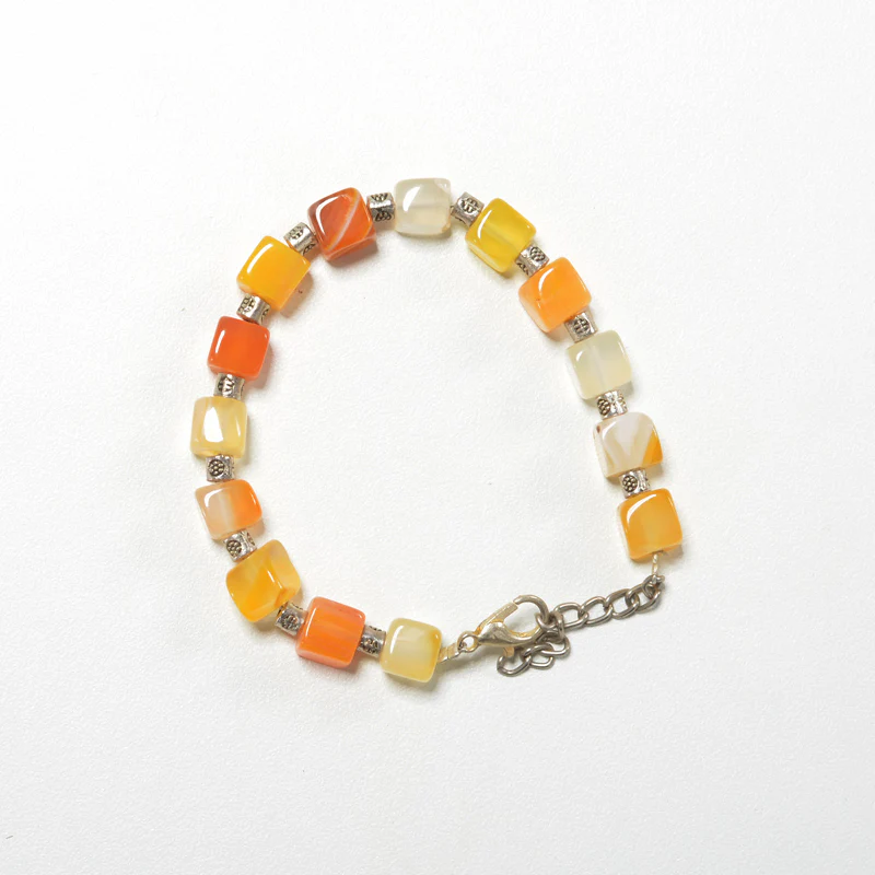 Square Agate Bracelet - Image 9