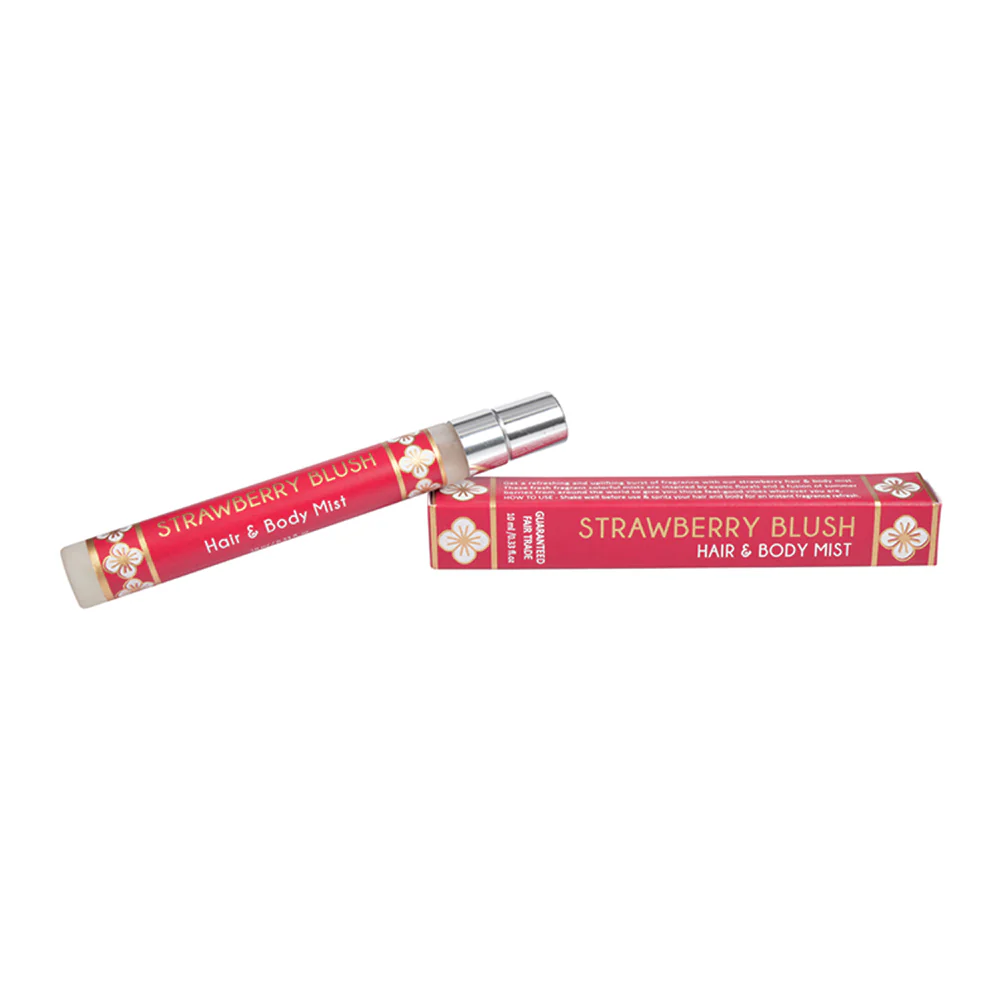 Strawberry Blush Hair & Body Mist -10ml - Image 3