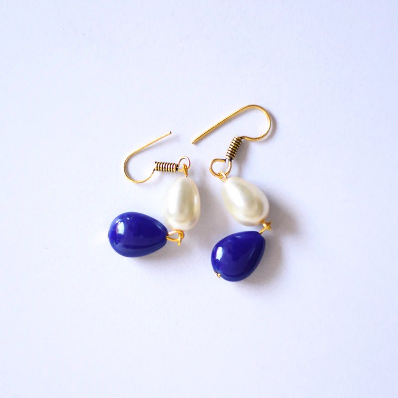 teardrop pearl earring - Image 5