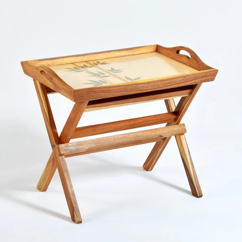 Tray Table with handles - Bamboo - Image 3