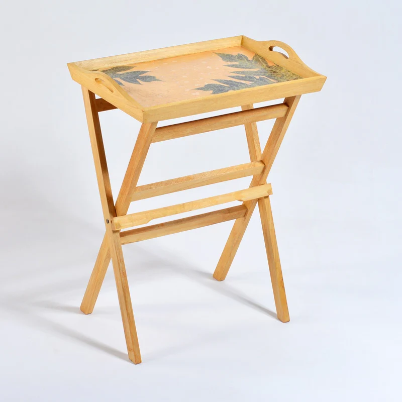 Tray Table with handles - Gold Papaya - Image 4