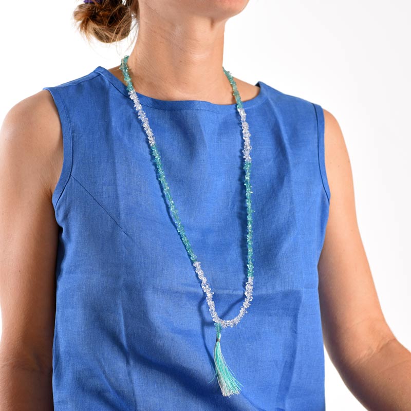 Uncut Crystal Necklace - Image 2