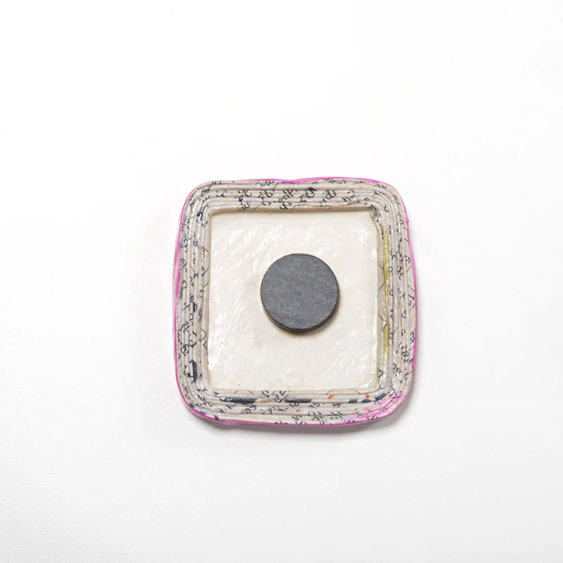 Upcycled Newspaper Fridge Magnets - Image 5