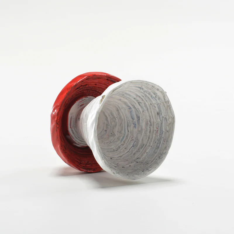 Upcycled Newspaper Mushrooms - Image 6
