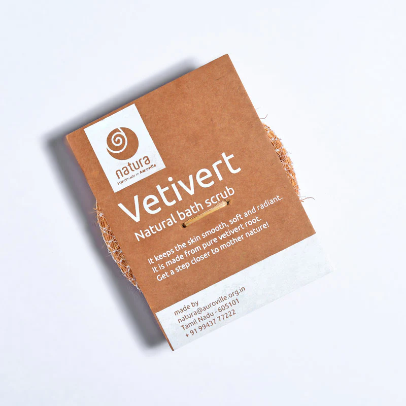 Vetivert Bath Scrub